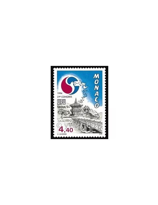 n° 1944 - Timbre Monaco Poste