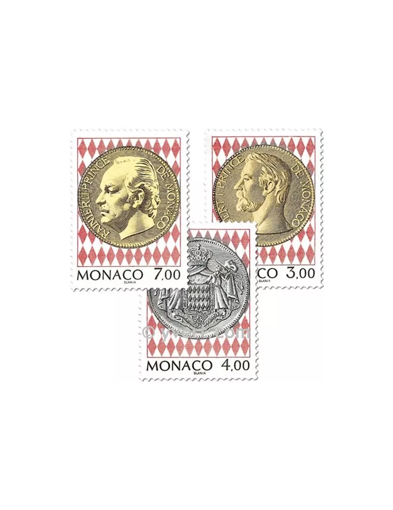 n° 1945/1947 - Timbre Monaco Poste