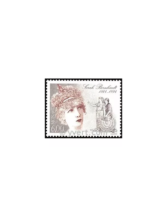 n° 1963 - Timbre Monaco Poste