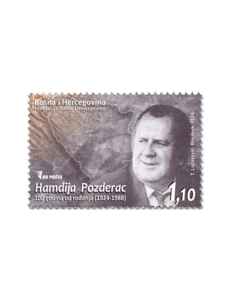 n° 900 - Timbre BOSNIE-HERZEGOVINE Poste