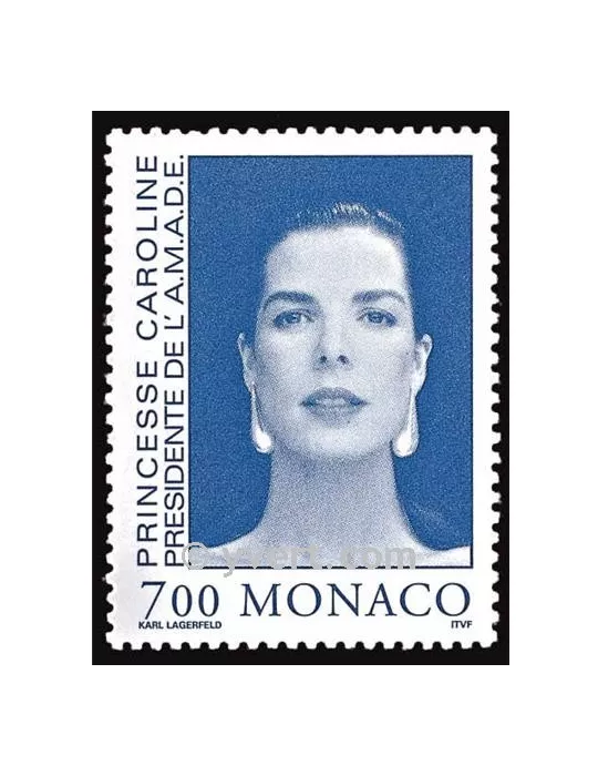 n° 1984 - Timbre Monaco Poste