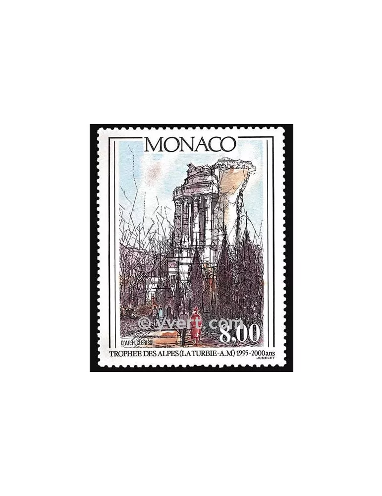 n° 1992 - Timbre Monaco Poste
