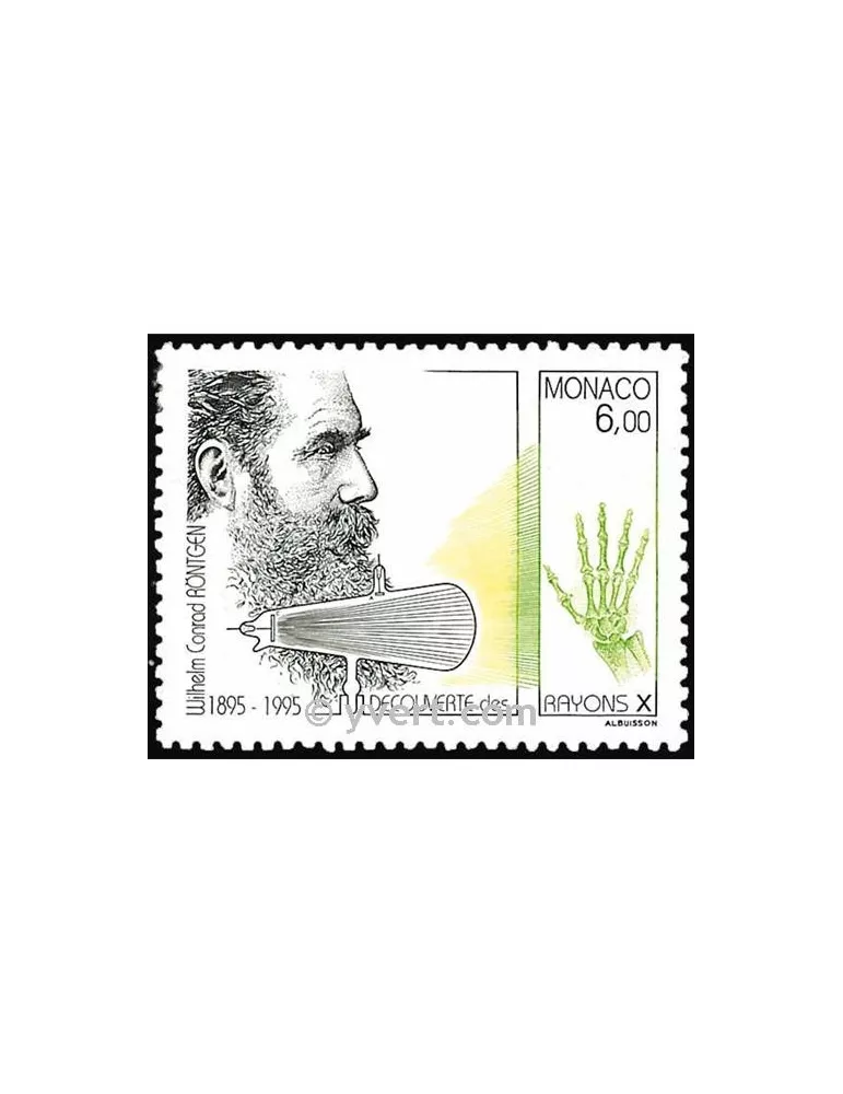 n° 1996 - Timbre Monaco Poste