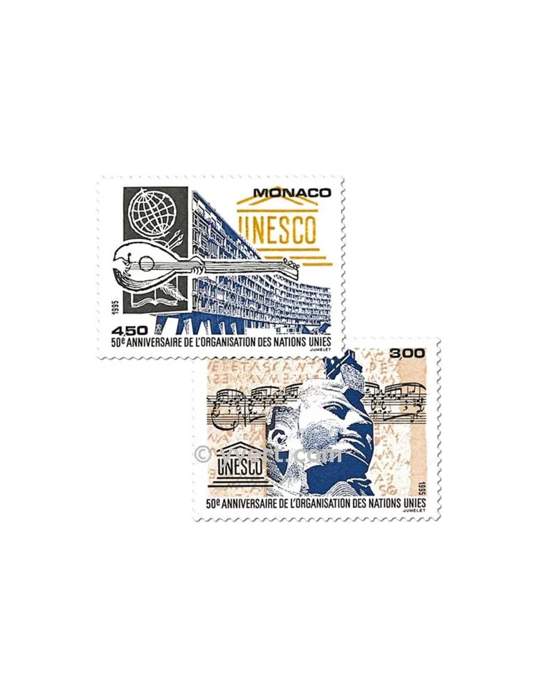 n° 2008/2009 - Timbre Monaco Poste