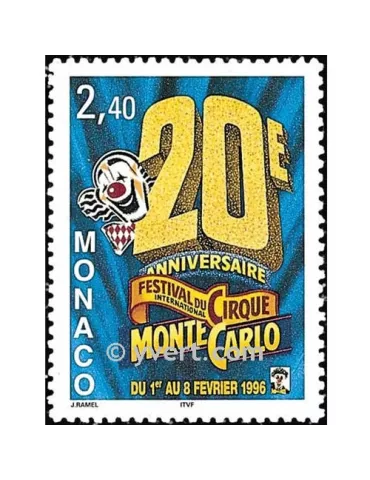 n° 2026 - Timbre Monaco Poste 2