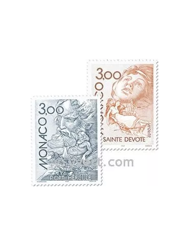 n° 2104/2105 - Timbre Monaco Poste