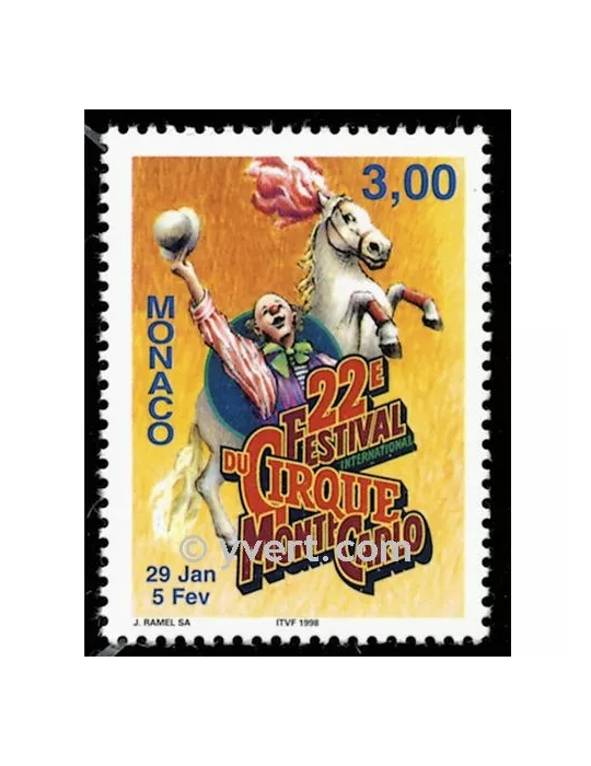 n° 2139 - Timbre Monaco Poste