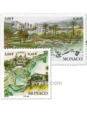 n° 2203/2204 - Timbre Monaco Poste 2