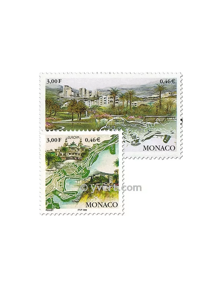n° 2203/2204 - Timbre Monaco Poste