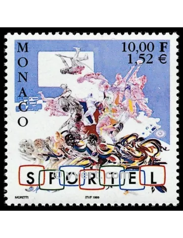 n° 2214 - Timbre Monaco Poste 2