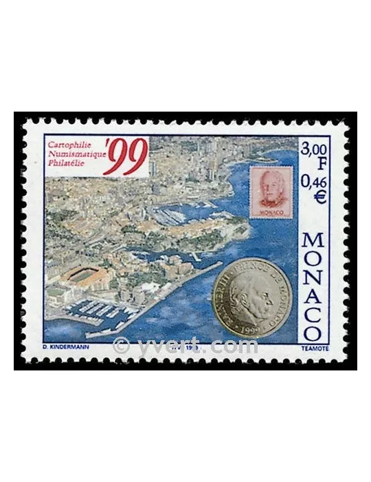 n° 2218 - Timbre Monaco Poste