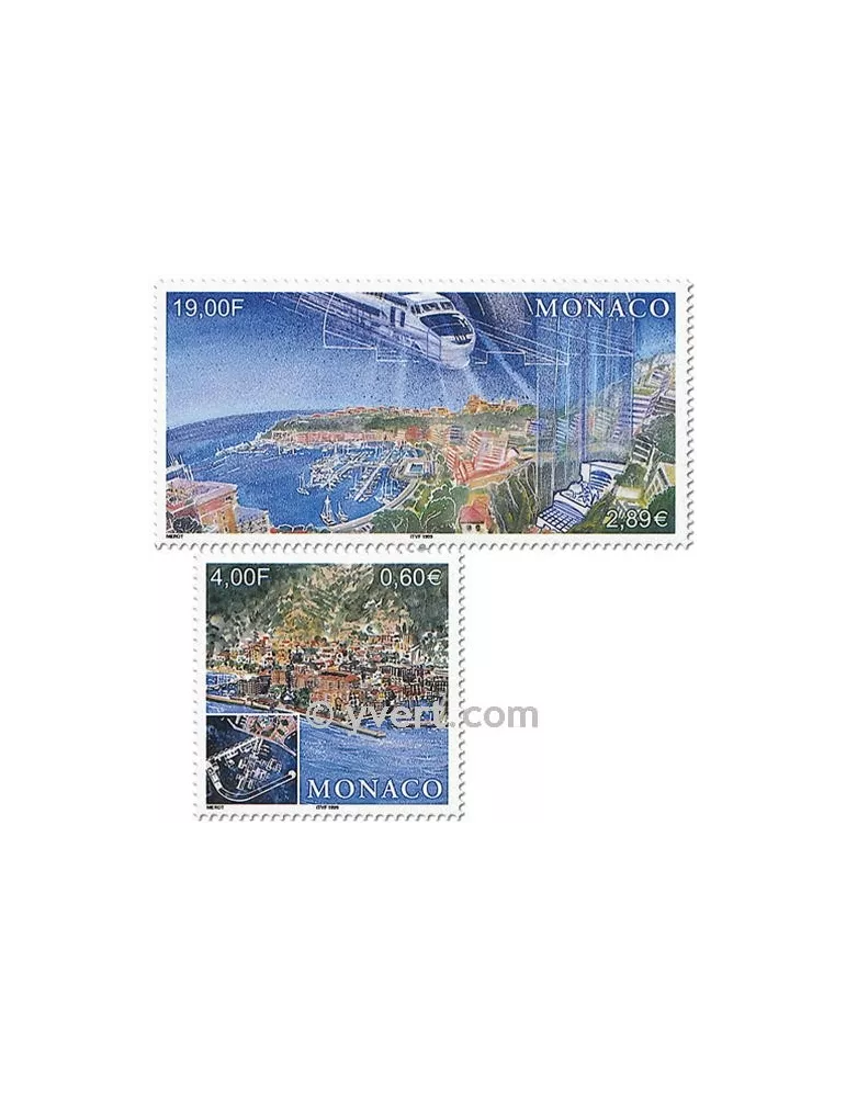n° 2221/2224 - Timbre Monaco Poste