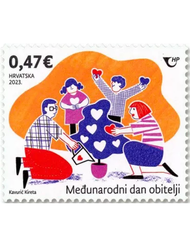 n° 1489 - Timbre CROATIE Poste