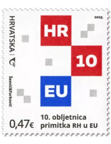 n° 1503 - Timbre CROATIE Poste