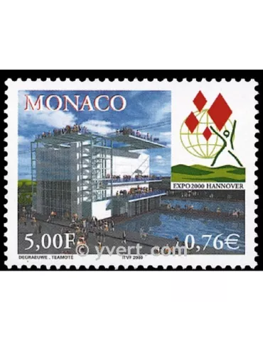n° 2252 - Timbre Monaco Poste 2