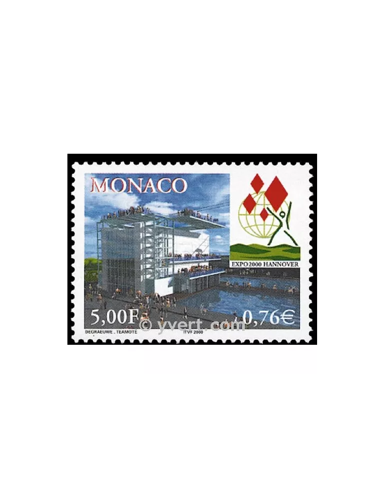n° 2252 - Timbre Monaco Poste