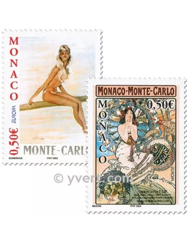 n° 2393/2394 - Timbre Monaco Poste 2