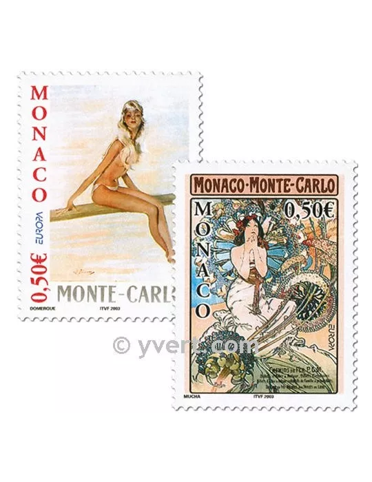 n° 2393/2394 - Timbre Monaco Poste