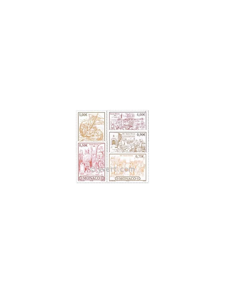 n° 2418/2422 - Timbre Monaco Poste