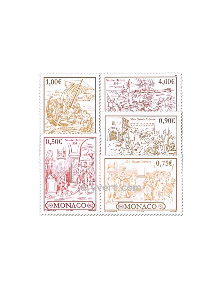 n° 2418/2422 - Timbre Monaco Poste