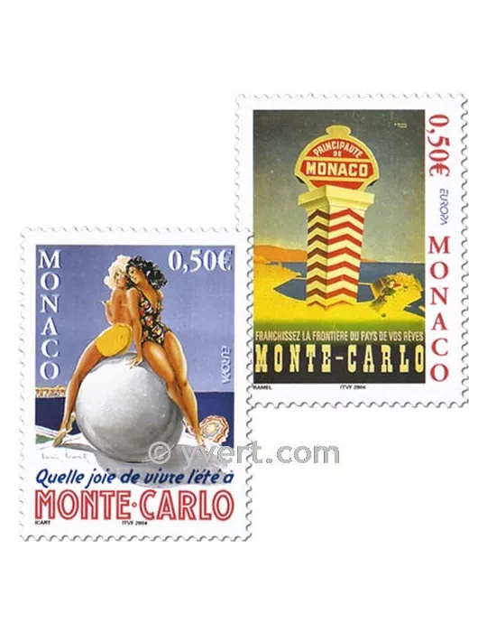 n° 2437/2438 - Timbre Monaco Poste