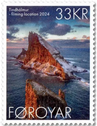 n° 1076 - Timbre ILE FEROE Poste