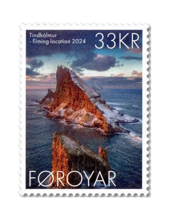 n° 1076 - Timbre ILE FEROE Poste
