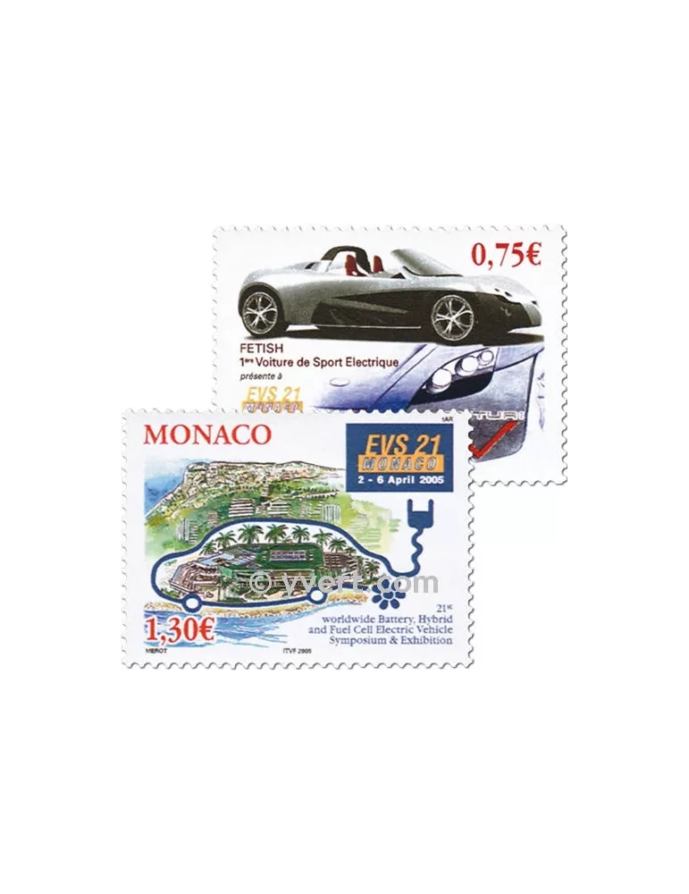 n° 2487/2488 - Timbre Monaco Poste