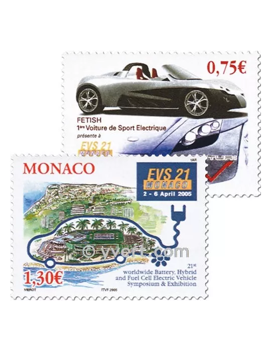 n° 2487/2488 - Timbre Monaco Poste