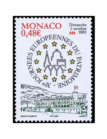 n° 2504 - Timbre Monaco Poste 2