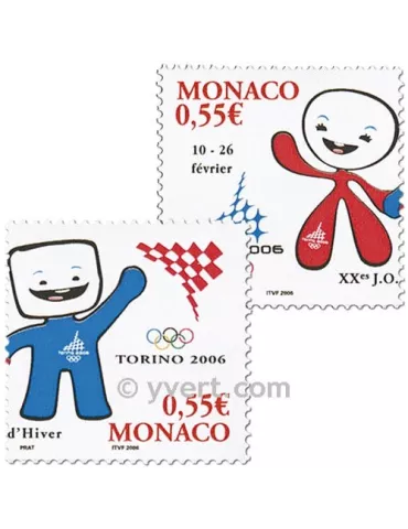 n° 2529/2530 - Timbre Monaco Poste 2