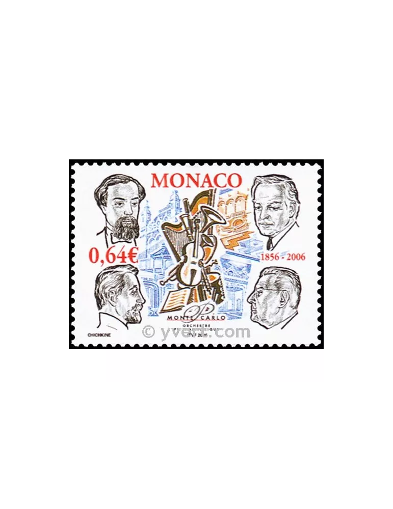n° 2536 - Timbre Monaco Poste