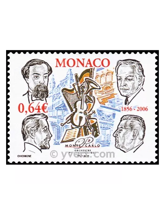 n° 2536 - Timbre Monaco Poste