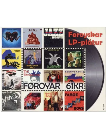 n° F1082 - Timbre ILE FEROE Poste