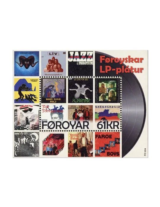 n° F1082 - Timbre ILE FEROE Poste