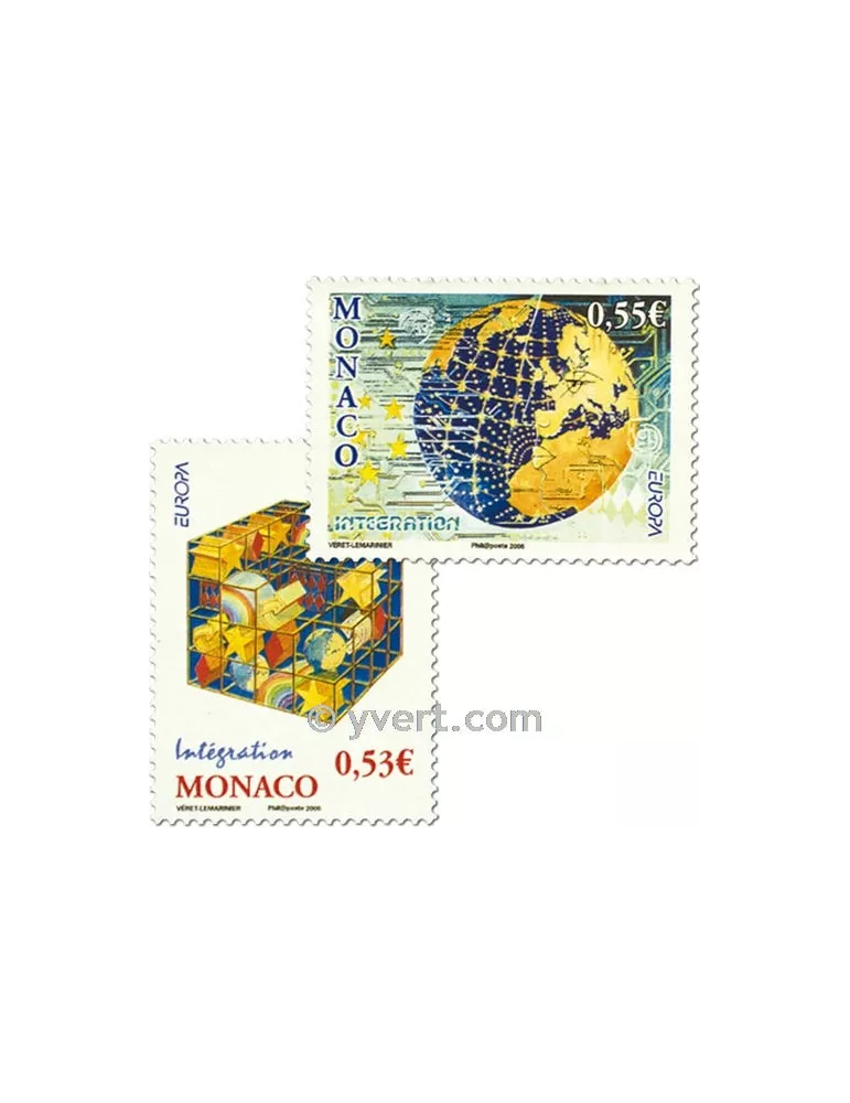 n° 2542/2543 - Timbre Monaco Poste