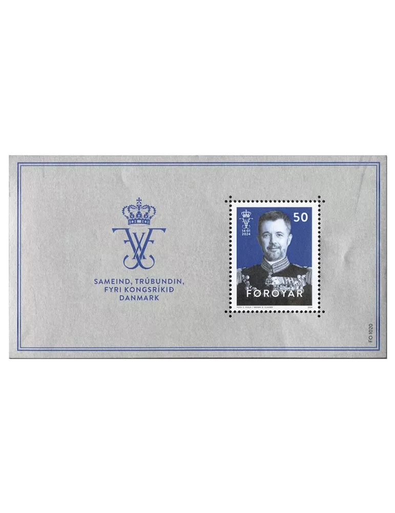 n° F1090 - Timbre ILE FEROE Poste