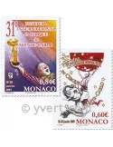 n° 2566/2567 - Timbre Monaco Poste