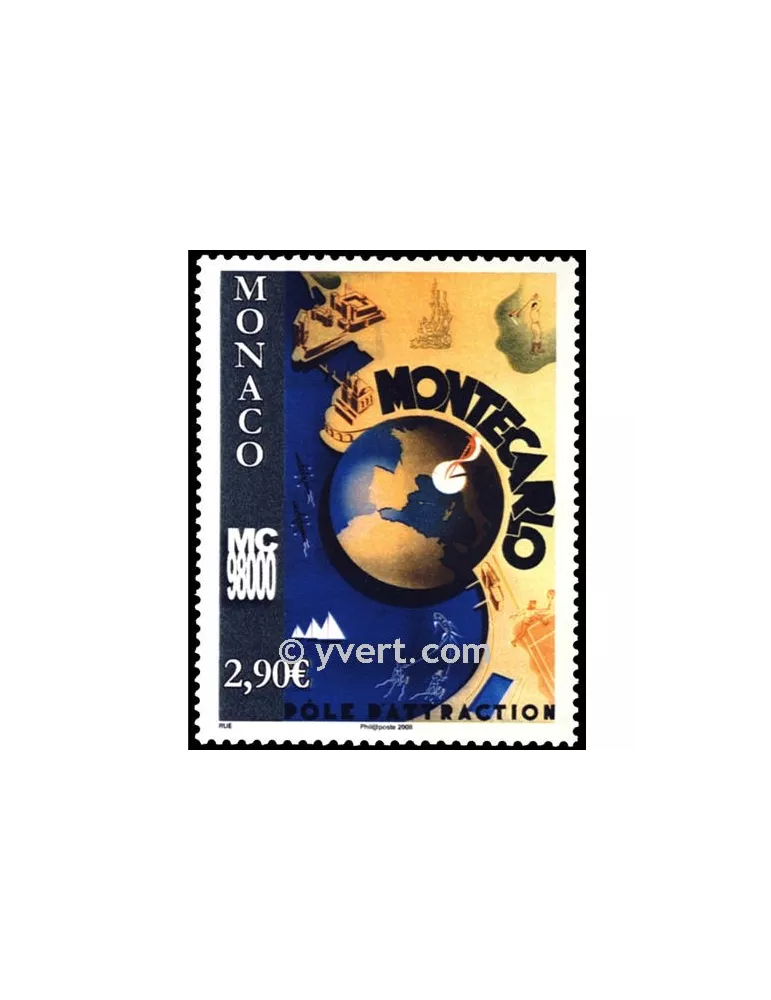n° 2613 - Timbre Monaco Poste