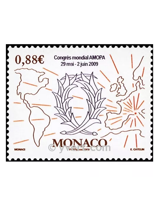 n° 2668 - Timbre Monaco Poste