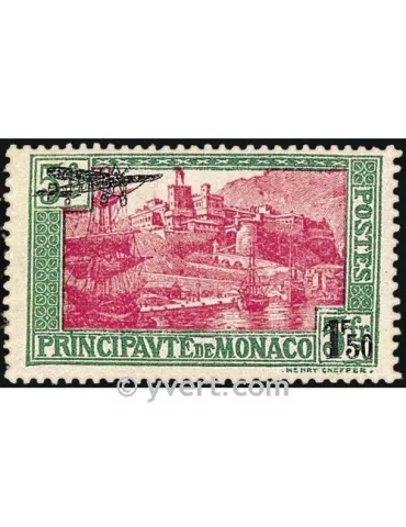 n° 1 - Timbre Monaco Poste aérienne 2
