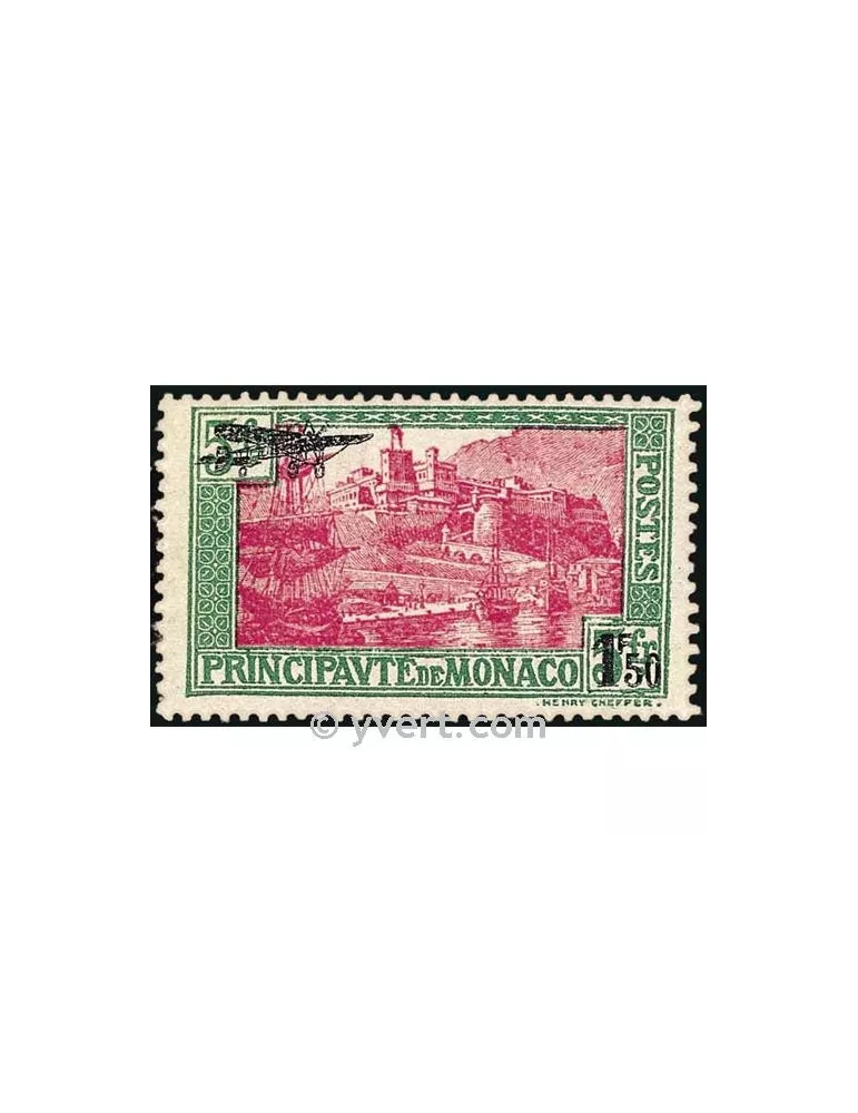 n° 1 - Timbre Monaco Poste aérienne
