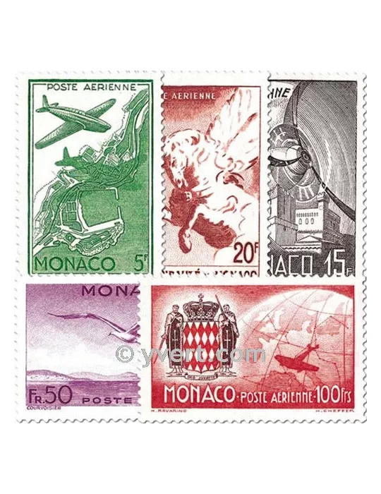 n° 2/7 - Timbre Monaco Poste aérienne