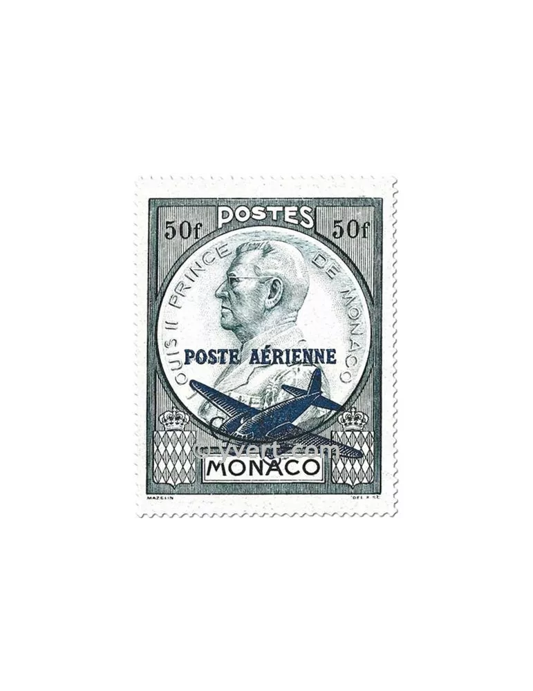 n° 13/14 - Timbre Monaco Poste aérienne
