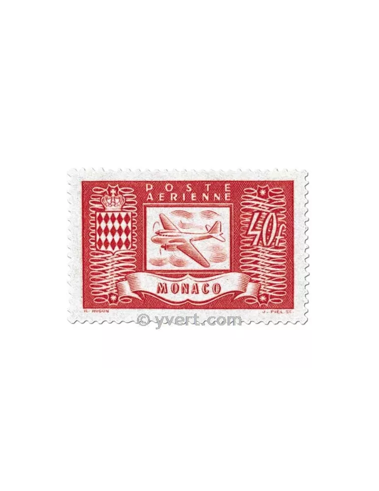 n° 15/18 - Timbre Monaco Poste aérienne