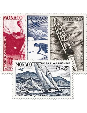 n° 32/35 - Timbre Monaco Poste aérienne 2