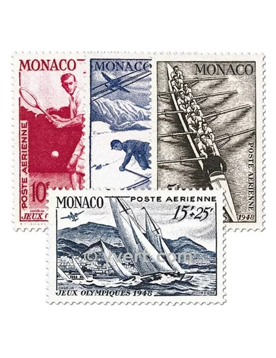 n° 32/35 - Timbre Monaco Poste aérienne