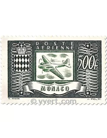 n° 42/44 - Timbre Monaco Poste aérienne 2