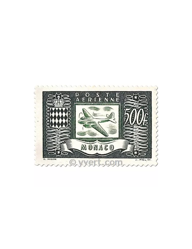 n° 42/44 - Timbre Monaco Poste aérienne