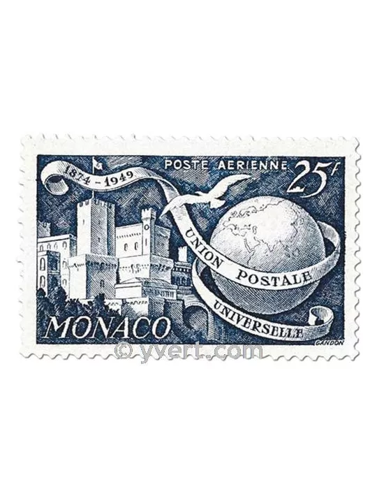 n° 45/48 - Timbre Monaco Poste aérienne